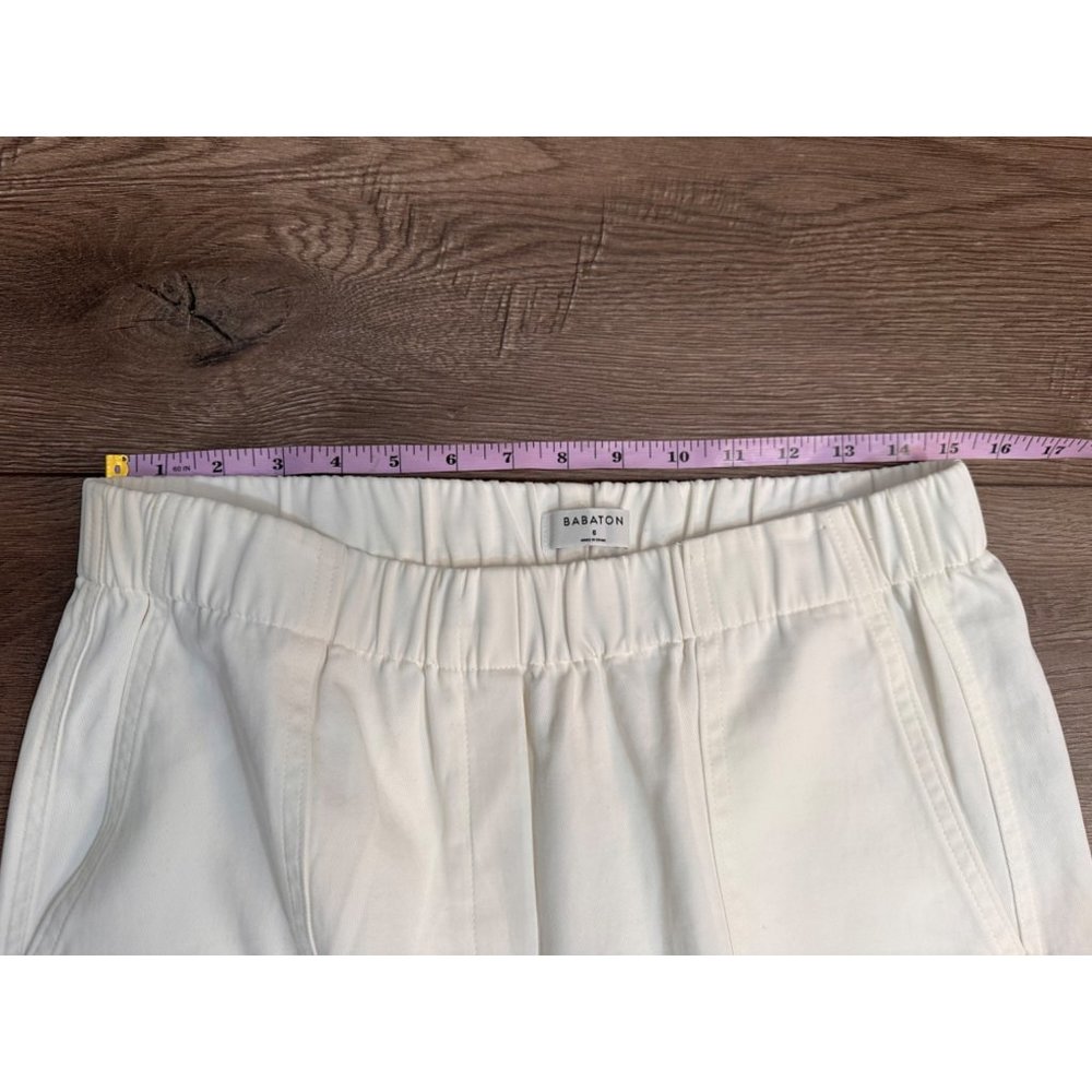 Aritzia Babaton Titan Pants Cream 8 - Picture 4 of 11